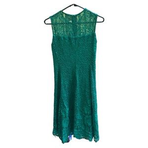 Dkny green sample dress